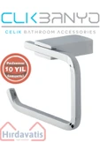 CLK BANYO Paslanmaz Pirinç Titanik Tuvalet Kağıtlık thumbnail 1
