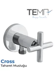 HIRDAVATİS YAPI MARKET Tema Cross Taharet Musluk Ara Musluk - 2