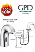 GPD FLB10 Fotoselli Lavabo Bataryası (Çift Su Girişli) - 3