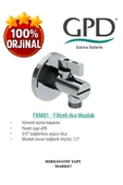 GPD FKM01 Filtreli Ara Musluk - 4