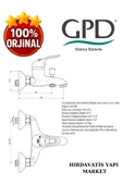 GPD MBB120-Adrio Serisi-Banyo Bataryası-GPD - 2