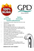 GPD FLB10 Fotoselli Lavabo Bataryası (Çift Su Girişli) - 4