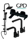 GPD PROVİDO SİYAH BATARYA VE DUŞ SETİ - 1