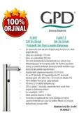 GPD FLB07-2 Fotoselli Lavabo Bataryası (Tek Su Girişli) - 4