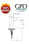 GPD Felis MLB75 Lavabo Bataryası - 2