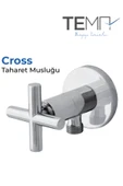 HIRDAVATİS YAPI MARKET Tema Cross Taharet Musluk Ara Musluk - 1