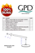 GPD ADS07 Ankastre Duş Başlığı (Ø200) - 10