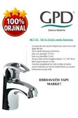 GPD Adrio MLT120 Tek Su Girişli Lavabo Bataryası - 4