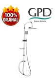 GPD DST19-3 Yönlendiricili Duş Seti (Tek Fonksiyonlu El Duşu + 200X200) - 1