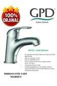GPD MLB120- ADRİO LAVABO BATARYASI - GPD - 4