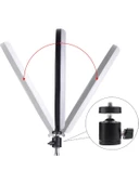 Soft Ring Light MJ33 13" 33CM Rgb LED Halka Işık Tripodlu Selfie Işığı thumbnail 3