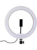 Soft Ring Light MJ33 13" 33CM Rgb LED Halka Işık Tripodlu Selfie Işığı thumbnail 5