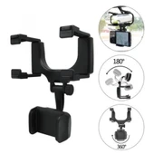 Araba Dikiz Aynasına Takılan Telefon Tutucu - 1