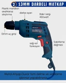 Elektrikli 5 Lİ Grup Set (4 lü Makine Seti Kırıcı Delici, 13mm Darbeli Vidalama Matkap, 125mm Avuç Taşlama, Dekupaj Testere + MMA777 İnverter Kaynak Makinesi) EEA433 - 3