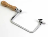 Sabit Kıl Testere Kolu - Ahşap Sap 13,5cm - 1