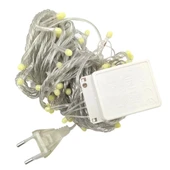 10 M 100 Led Damla Uçlu Led Işık Beyaz Işık Şeffaf Kablo - 1