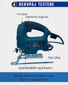 Elektrikli 5 Lİ Grup Set (4 lü Makine Seti Kırıcı Delici, 13mm Darbeli Vidalama Matkap, 125mm Avuç Taşlama, Dekupaj Testere + MMA777 İnverter Kaynak Makinesi) EEA433 - 5