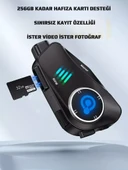Motorcular için Su Geçirmez Kameralı Bluetooth Intercom | Çoklu Bağlantı, Mikrofon & Çift Kulaklık, HD Kayıt thumbnail 8