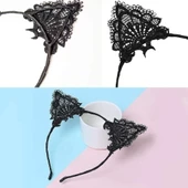 Dantelli Kedi Kulağı Tacı - 5