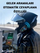 Motorcular için Su Geçirmez Kameralı Bluetooth Intercom | Çoklu Bağlantı, Mikrofon & Çift Kulaklık, HD Kayıt thumbnail 6