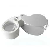 Mini 40X25Mm Takı Büyüteç Cep Büyüteç Teftiş Elmas Pullar Madeni Kontrol Lup Mg21011 - 4