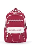 Pierre Cardin Okul Sırt Çantası Kırmızı PC.07PCT183.KRZ thumbnail 1