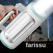 Gold Kama Ultra Güçlü LED El Feneri ve Işıldak – Telefon Şarj Özellikli, Su Geçirmez, 6 Saat Çalışma Süresi - 2