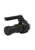 PS-3879 USB Şarj Göstergeli Şarj Edilebilir 7*XPE +COB Led El Feneri - 3