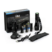 F.B.I F-T3 Su Geçirmez Alüminyum Oksidiyon Şarjlı El Feneri - 1