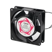 220v 9 cm metal fan 9x9x2.5cm 220v metal kasa soğutucu fan thumbnail 2