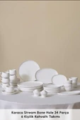 Stream Bone Hole 34 Parça 6 Kişilik Kahvaltı Takımı thumbnail 3