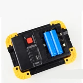 750 Lümen Powerbank Şarjlı Işıldak Wt-330 - 4