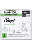 Sleepy Bebek Bezi Natural Beden:4 (7-14KG) Maxi 100 Adet Ultra Pk thumbnail 1