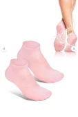 Topuk Çatlaklarına Karşı Silikon Jel Ayak Nemlendirici Maske Spa Bakım Çorabı Ayak Bakım Çorap thumbnail 2