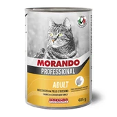 Morando Professional Tavuklu ve Hindili Yetişkin Kedi Konservesi 405 Gr - 1