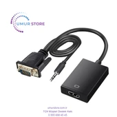 VGA To HDMI Çevirici VGA + Audio To HDMI Converter - 1