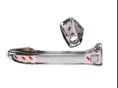 SsangYong Korando 2019 ve Sonrası Kapı Kolu ABS Kromu OEM (Made in Korea) - 5