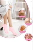 Topuk Çatlaklarına Karşı Silikon Jel Ayak Nemlendirici Maske Spa Bakım Çorabı Ayak Bakım Çorap thumbnail 6