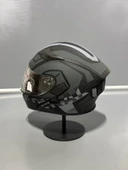 Jk-902 Güneş Vizörlü Çene Açılır Kask H1 GREY - 4