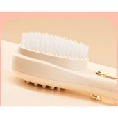 Otomatik Tuşlu Geri çekilebilir kendini temizleyen fırça ve antistatik masaj tarağı hacim ve saç thumbnail 3