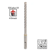 BOSCH PRO SDS PLUS-5X 10X160 MM - 1