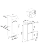 Franke FCB 320 S NE E 268 Lt. Ankastre Buzdolabı thumbnail 2