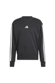 adidas Erkek  Siyah  Sweatshirt M 3S FT SWT JE6372 thumbnail 1