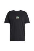 adidas Erkek  Siyah  T-Shirt M L PIZZA TEE JM0347 thumbnail 1