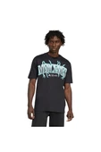 adidas Erkek  Siyah  T-shirt MER GFXT G1B M KG8559 thumbnail 2