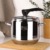 Home Perfect 5 Litre Klasik Çelik Düdüklü Tencere - 2