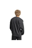 adidas Erkek  Siyah  Sweatshirt M 3S FT SWT JE6372 thumbnail 3