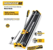 sgs 135 Monster 60 Profesyonel Fayans Granit Kesme Makinesi 60cm - Metal Gövde thumbnail 1