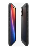 Spigen iPhone 16 Plus ile Uyumlu Kılıf Rugged Armor MagFit MagSafe Özellikli Matte Black - 4