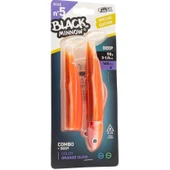 Fiiish No:5 160mm 90gr Combo Deep Silikon Yem - Orange Glow thumbnail 2